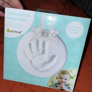 Pearhead Babyprints Keepsake Kit - White and Blue